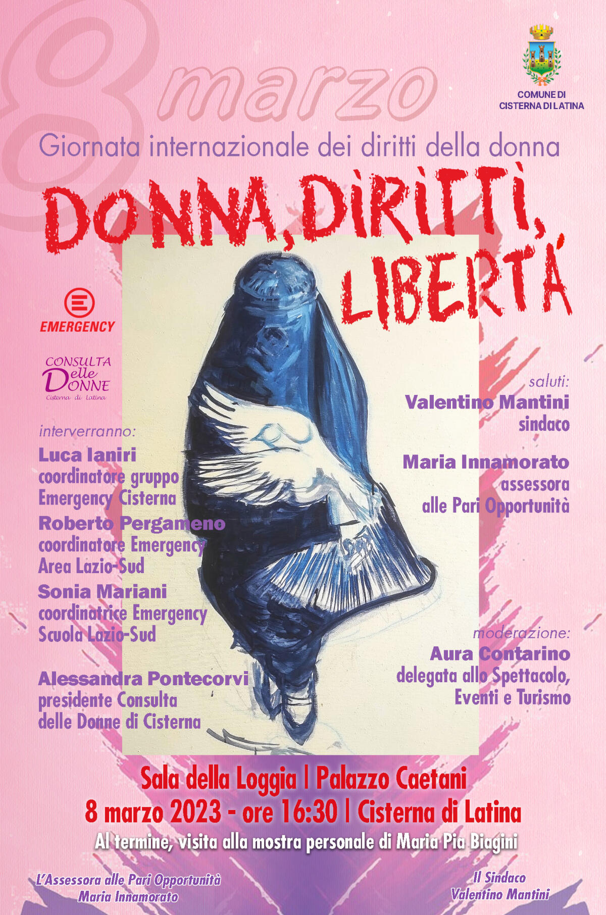 Donna, diritti e libertà. L'incontro di Emergency a Cisterna - 