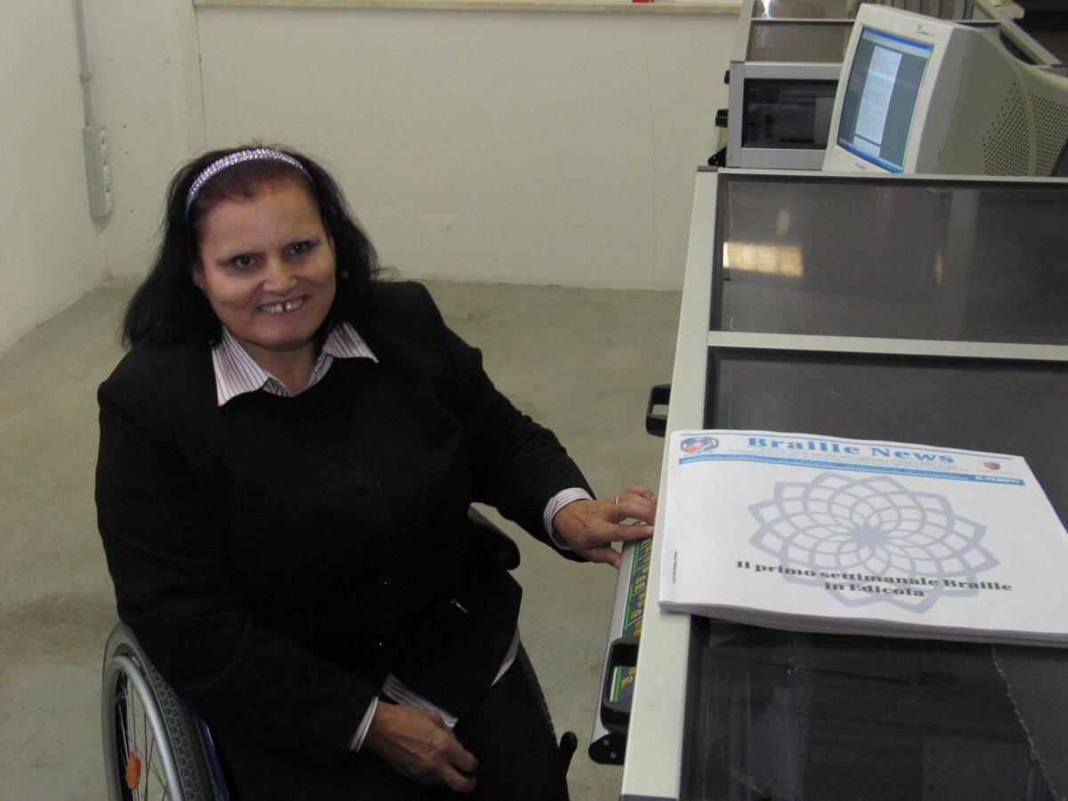 Aprilia rende l’ultimo saluto a Caterina Ferrazza: per anni si è battuta per migliorare la vita di tante persone con handicap visivo. - 