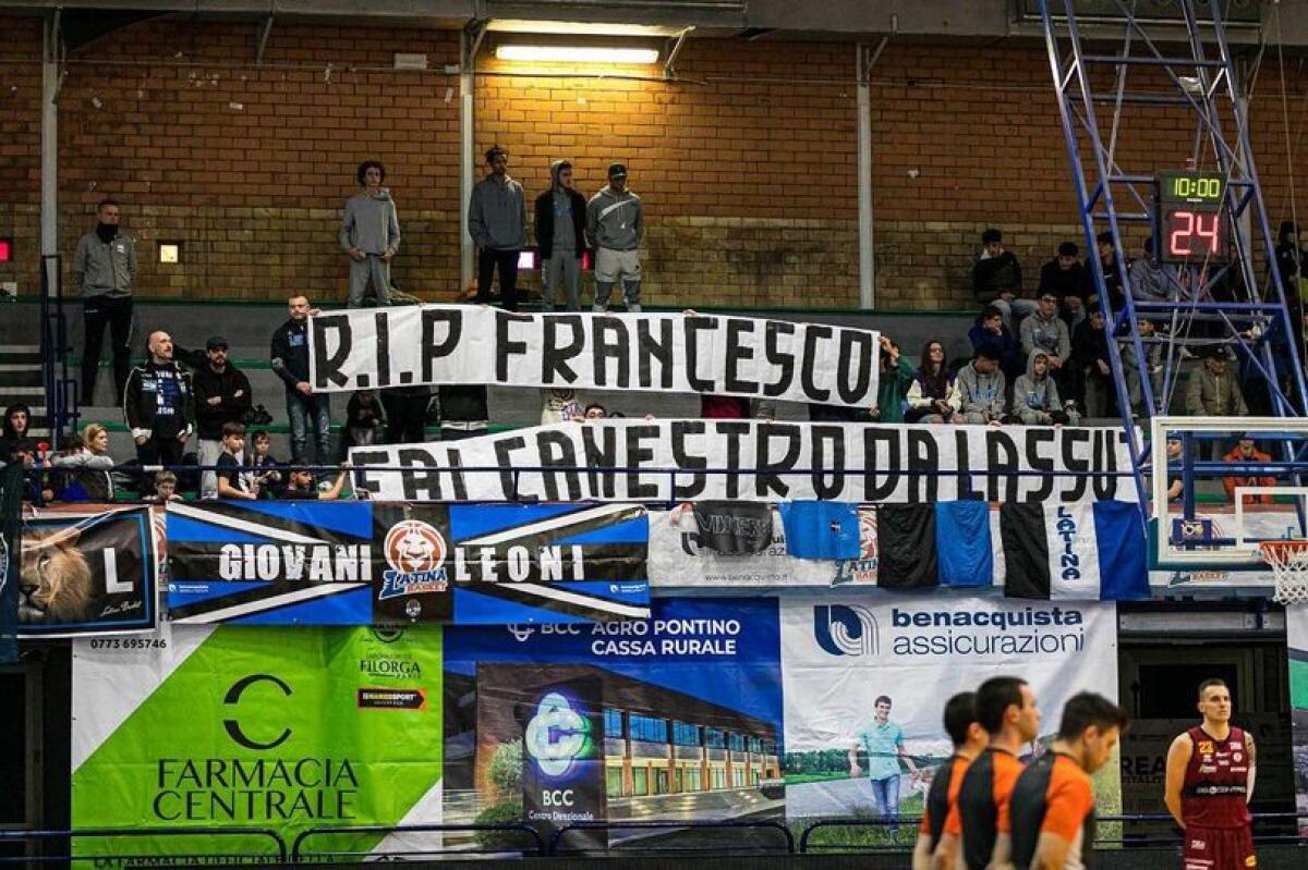 Basket, Latina sconfitta in casa dal Trapani. Prima del match un minuto di silenzio per Francesco Mansutti - 