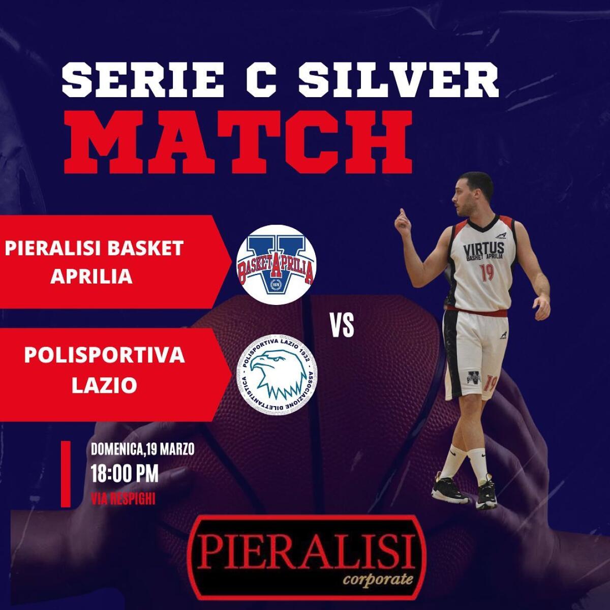 Basket C Silver: la Virtus Aprilia attende il fanalino di coda Polisportiva Lazio. - 