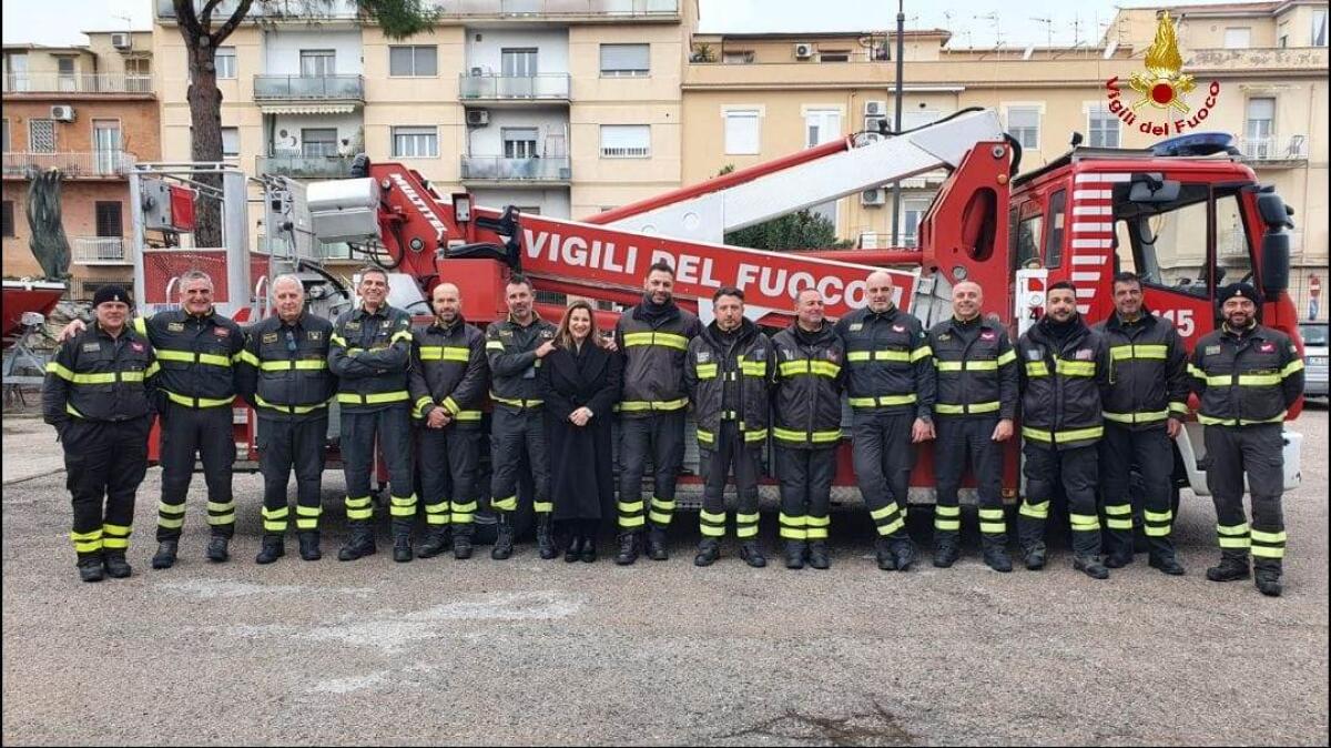 Corsi di formazione per i vigili del fuoco del Comando di Latina. - 