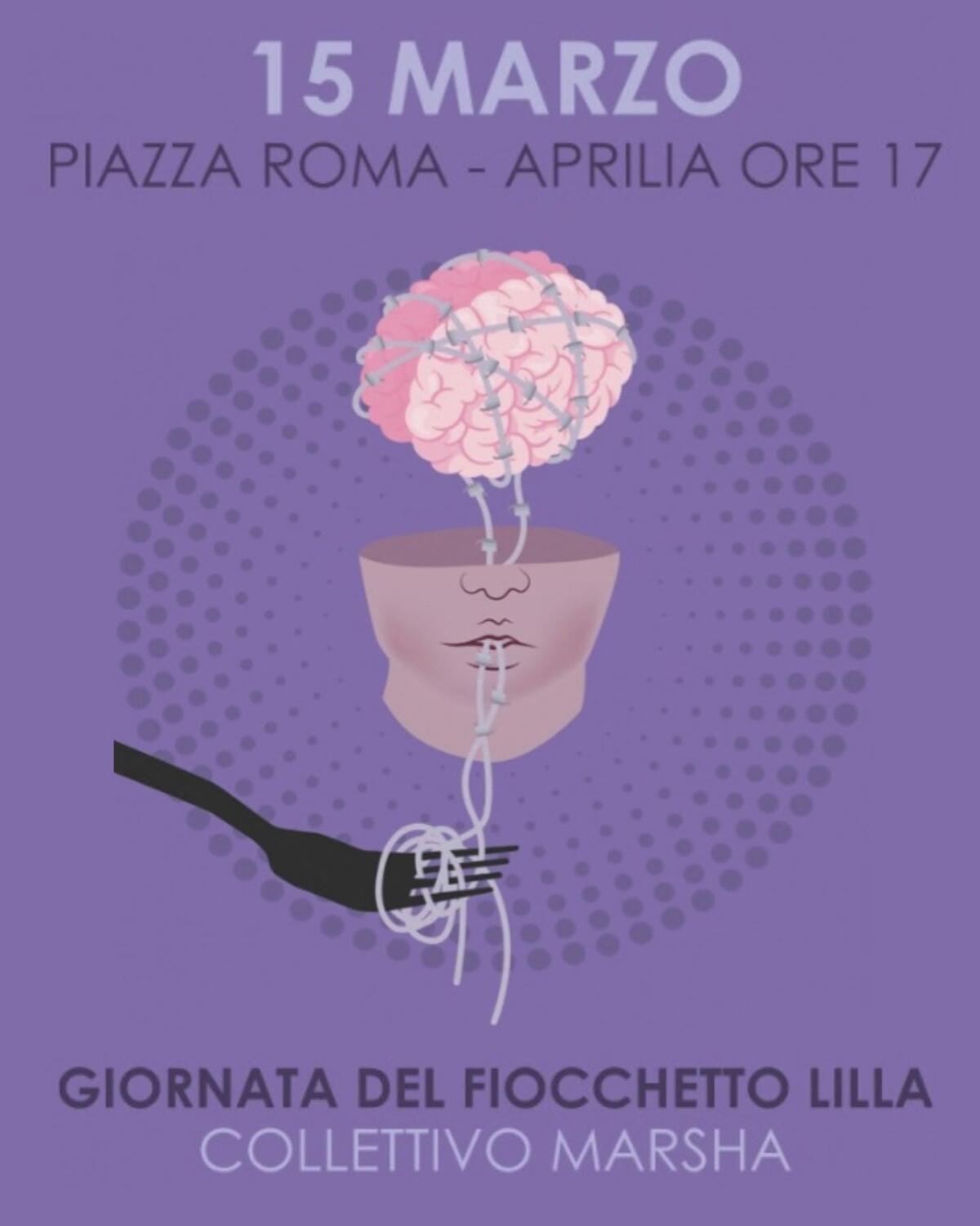 Giornata Nazionale contro i Disturbi Alimentari: flash mob oggi in Piazza ad Aprilia del collettivo Marsha. - 