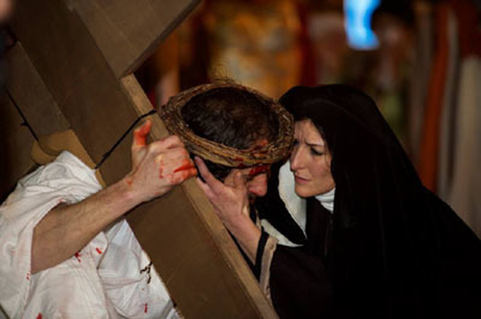 Una scena della Passione