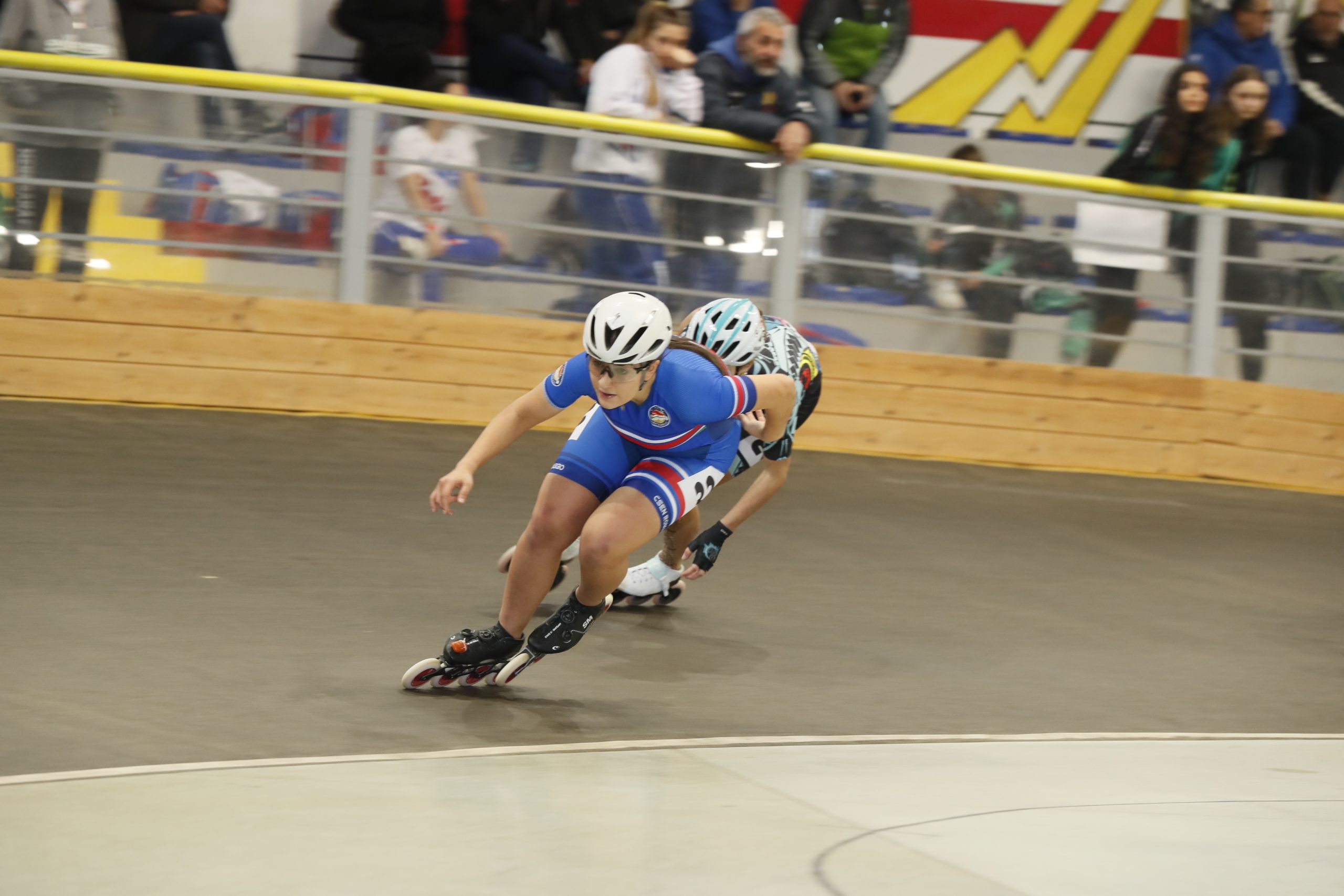 Siria Montico in gara