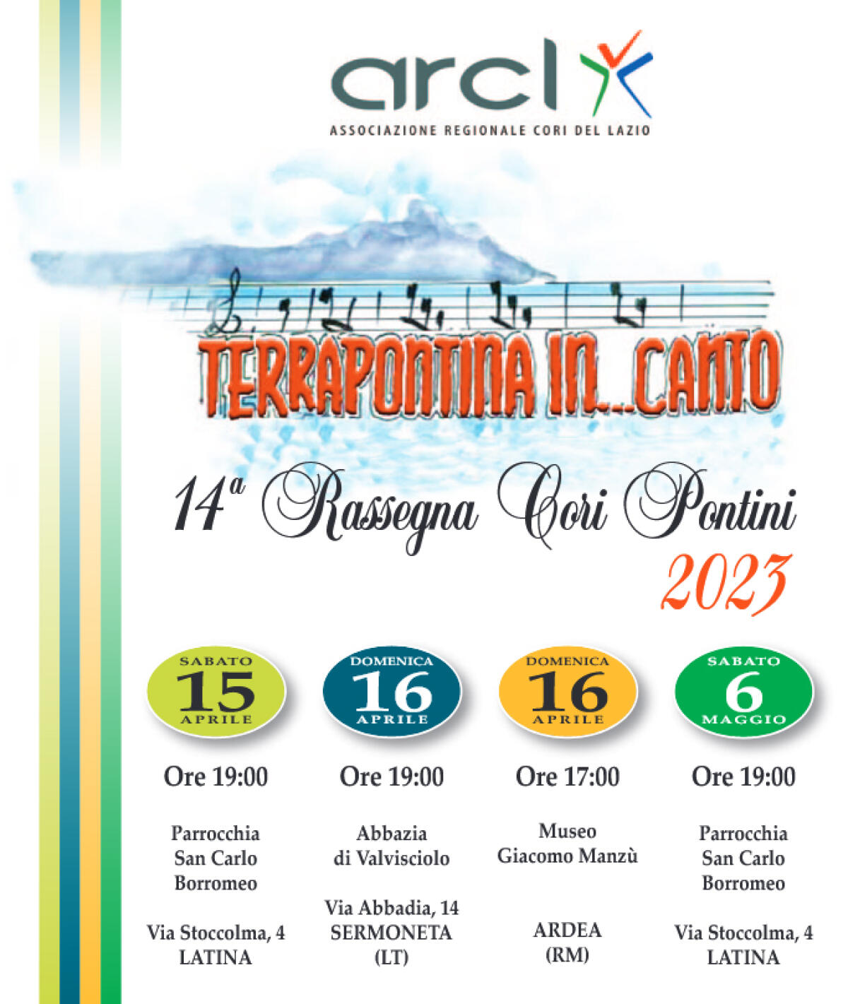 Terrapontina in Canto: la rassegna per i cori del territorio - 