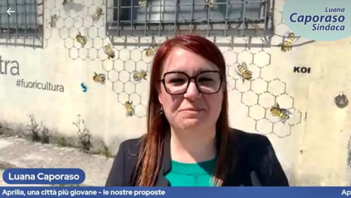 Politiche giovanili: la candidata di Aprilia Civica, Luana Caporaso, presenta le proposte programmatiche in diretta Facebook. - 