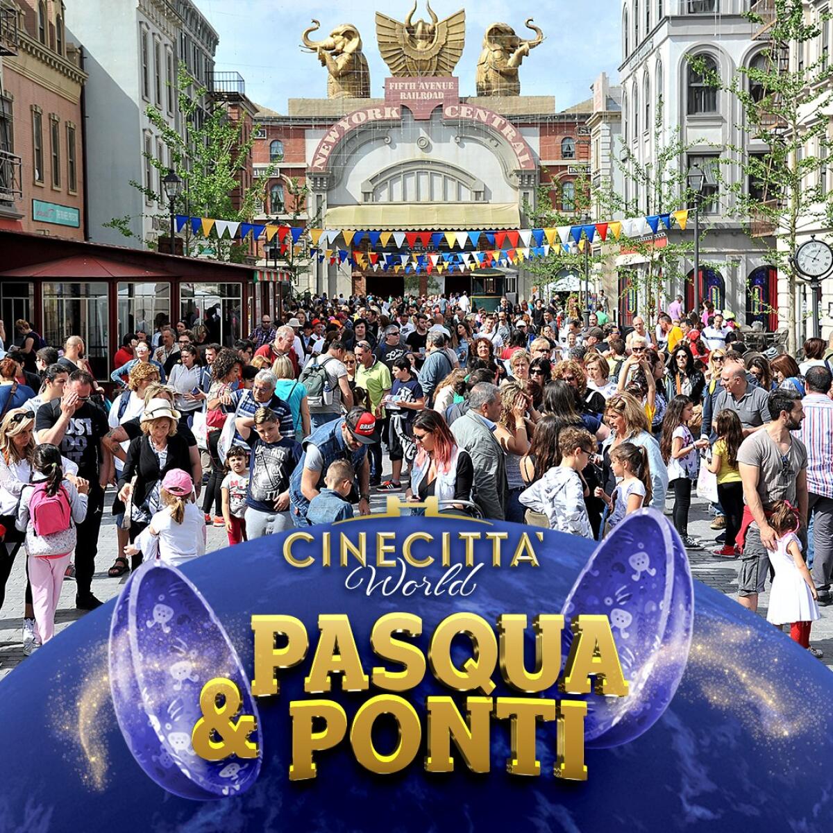 <strong>Cinecittà World e Roma World: Pasqua e pasquetta all’insegna del divertimento con 40 attrazioni, pranzi a tema e…una giornata da antico romano!</strong> - 