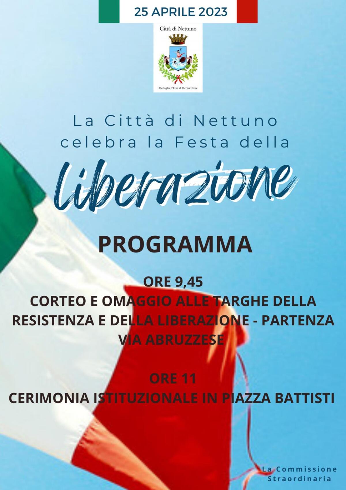 Festa della Liberazione: celebrazioni anche a Nettuno. - 