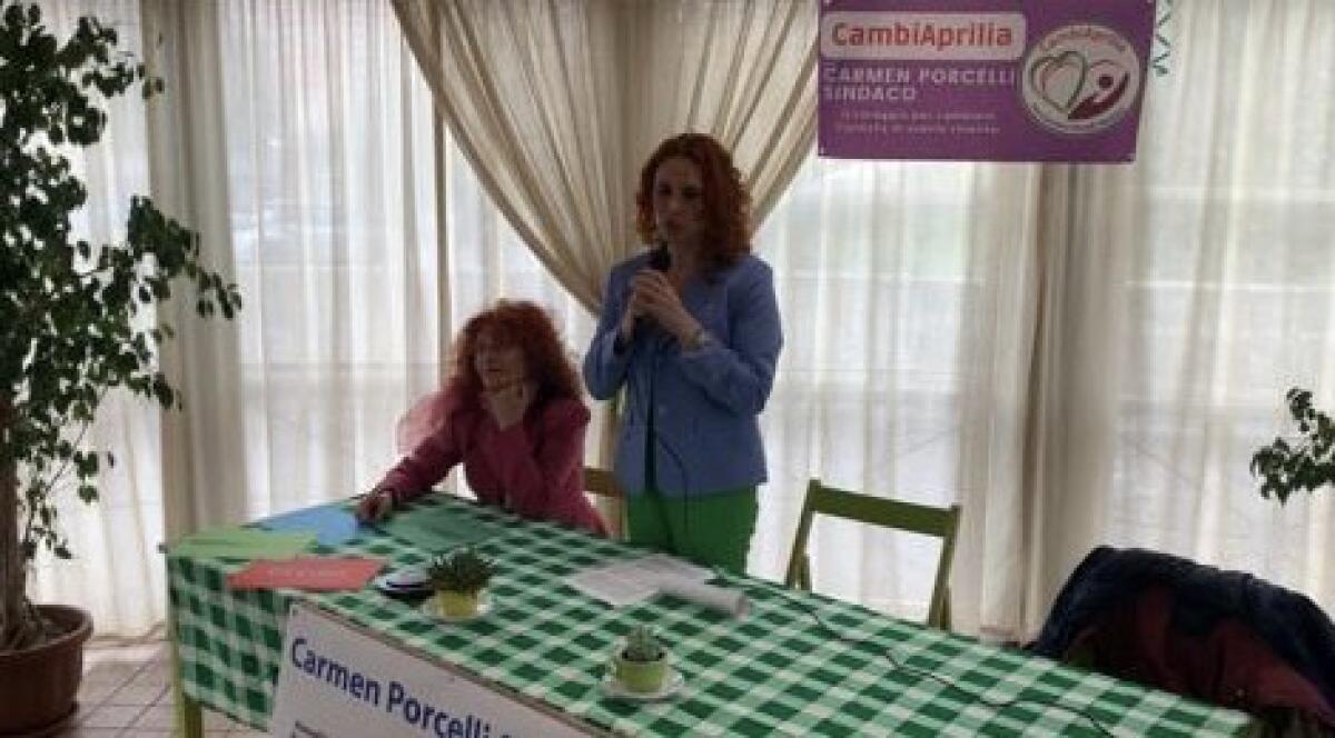 Elezioni ad Aprilia, Carmen Porcelli presenta la lista: "Amma cagnà" - 