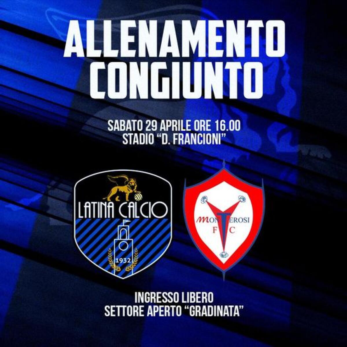 Al Francioni incontro amichevole con il Monterosi Tuscia - 