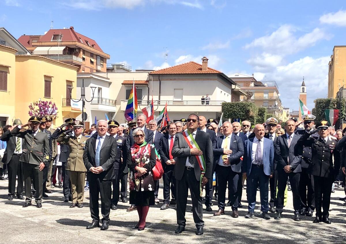 Festa della Liberazione e 87esimo anno dalla fondazione della città di Aprilia. Le immagini della cerimonia. - 