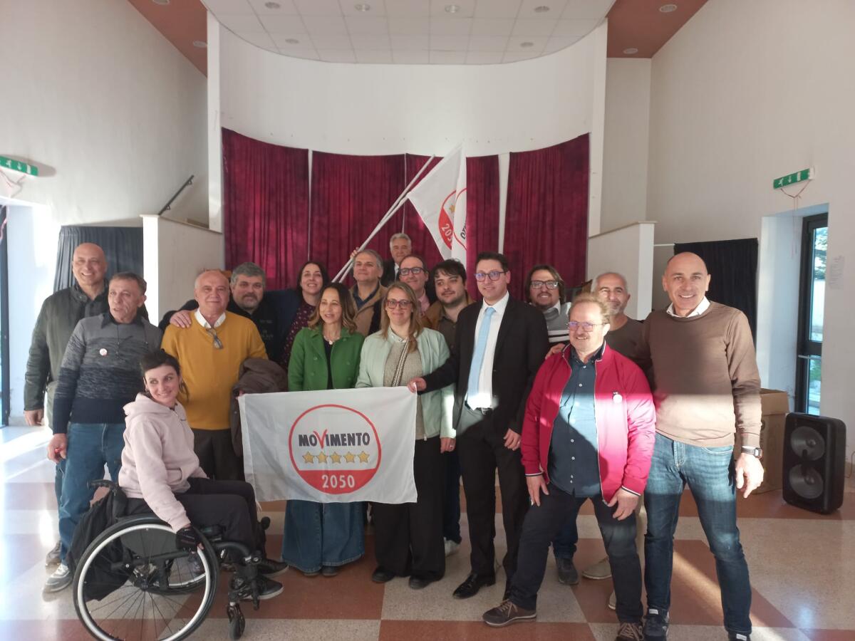A Latina ieri la presentazione della lista M5S per le amministrative 2023. - 