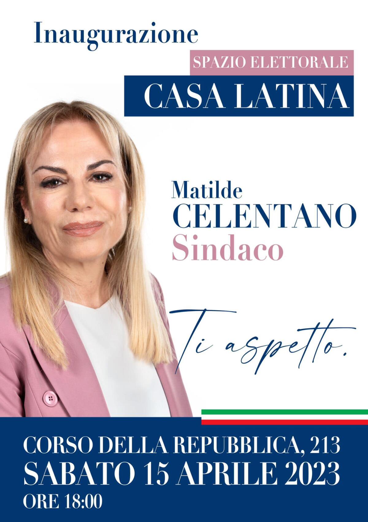 Matilde Celentano inaugura "Casa Latina" - 