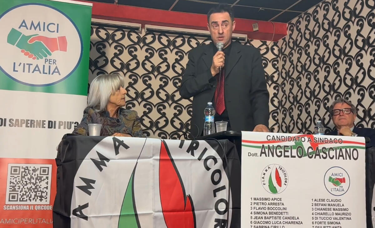 Aprilia, Angelo Casciano presenta la lista e il programma: "Sanità e recupero dei siti dismessi, le priorità" - 