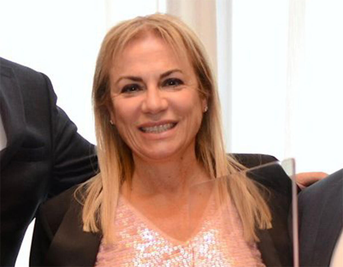 Oggi a Latina la candidata sindaca del centrodestra, Matilde Celentano, all’inaugurazione del point elettorale della Lega. - 