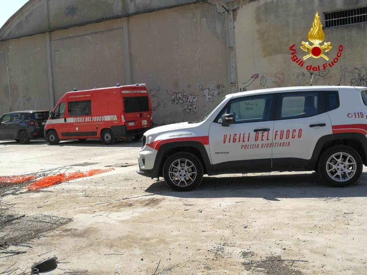 Sopralluogo con i droni all’ex Freddindustria di Aprilia - 