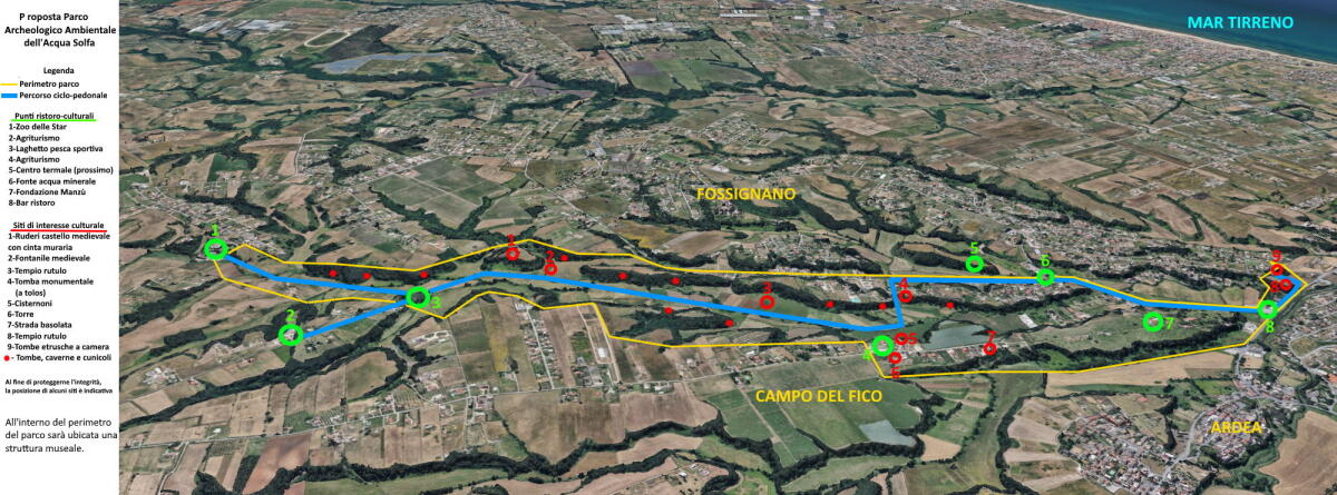La proposta della lista civica Ama Aprilia: “Un parco archeologico per la periferia della Città. - 