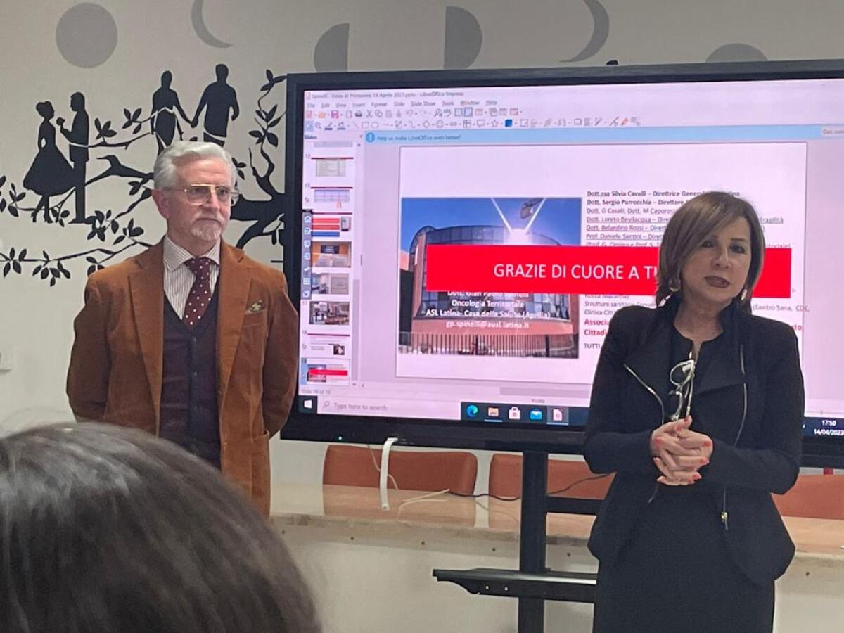 Alla ASL di Aprilia donato un frigorifero particolare per il reparto di oncologia - 