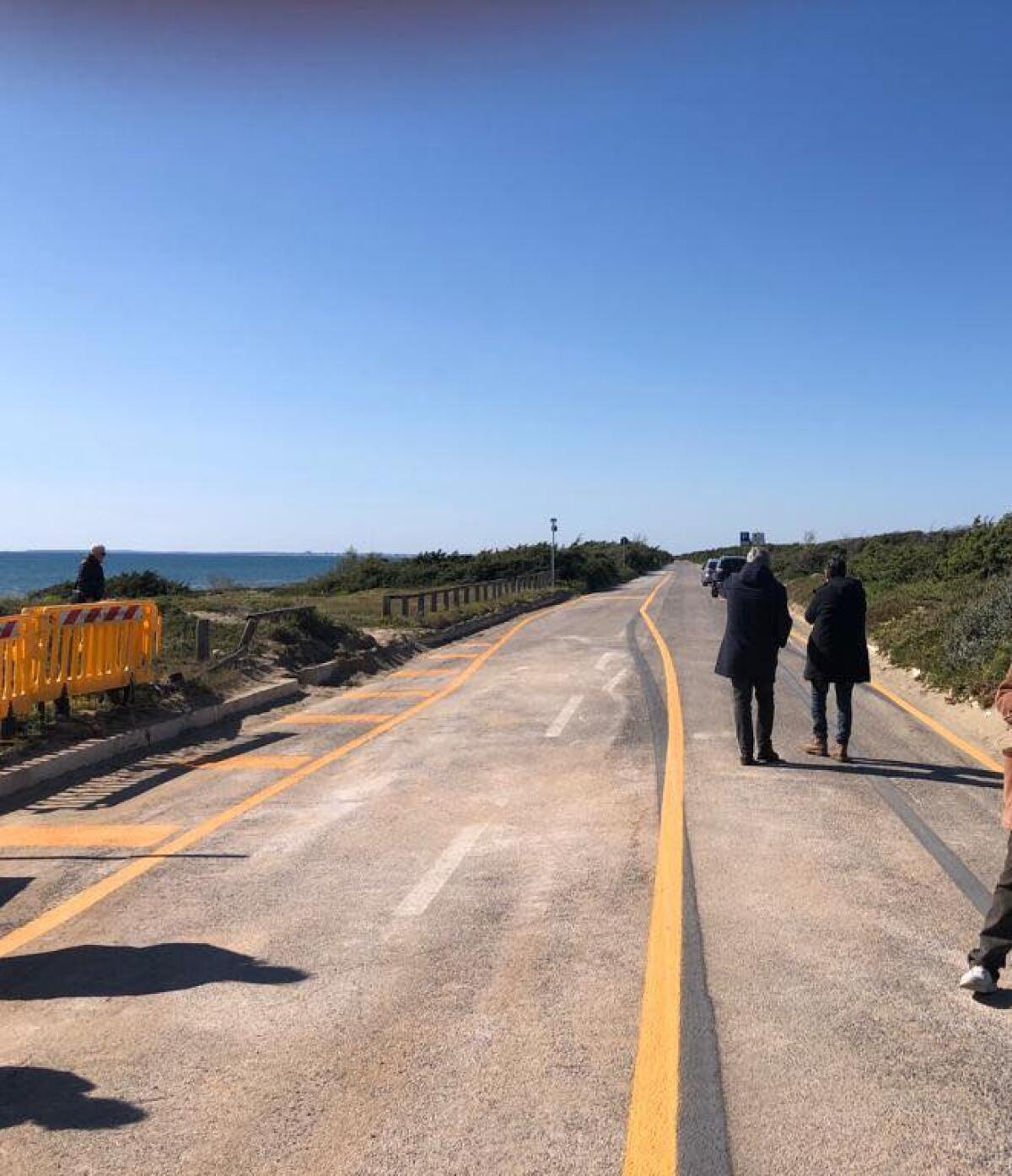 Riaperta nel fine settimana la strada del Lungomare a Sabaudia. - 