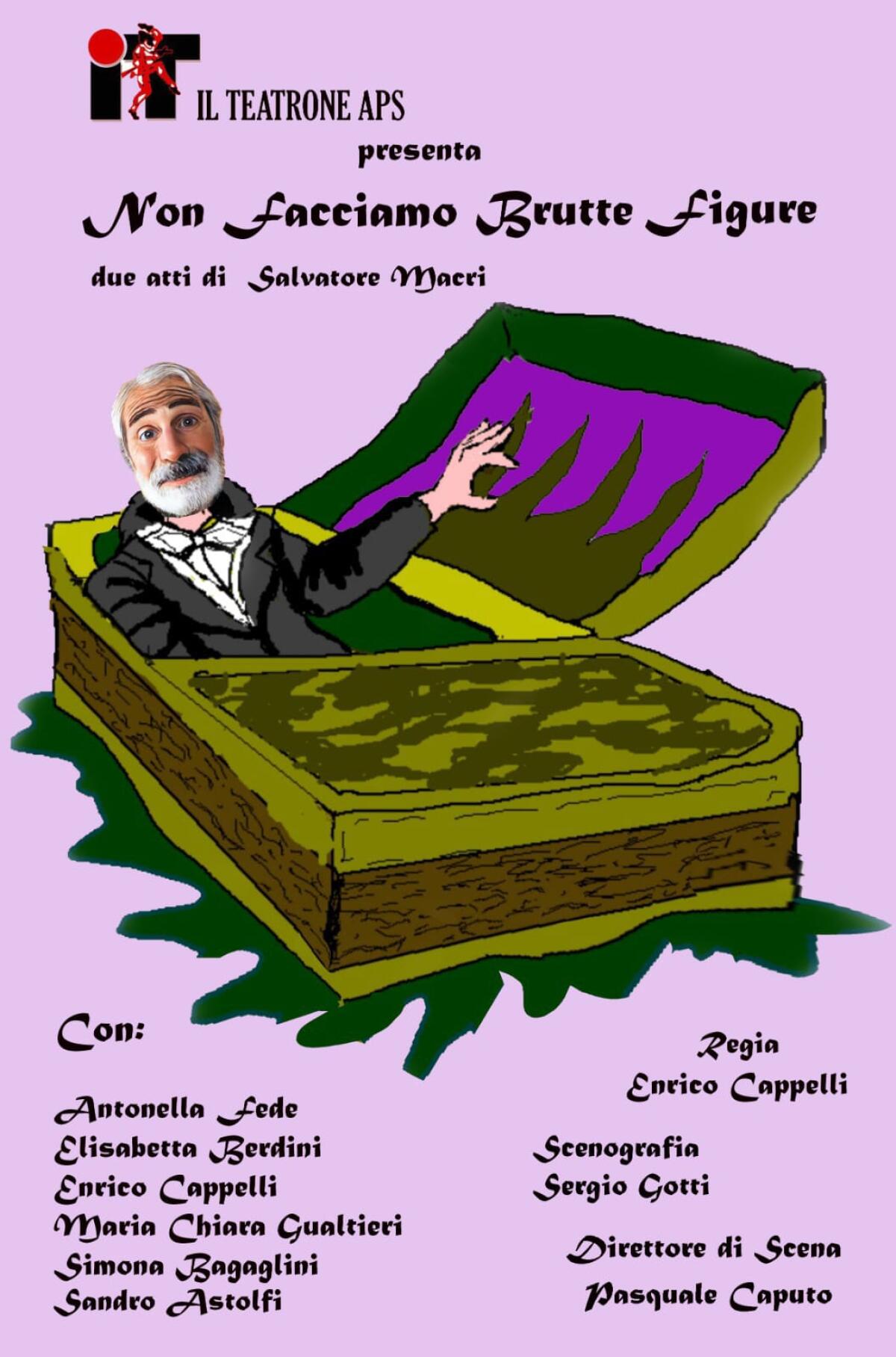 Il Teatro Spazio47 di Aprilia ospita sul suo palco “Aps Il Teatrone” con lo spettacolo “Non facciamo brutte figure”. - 