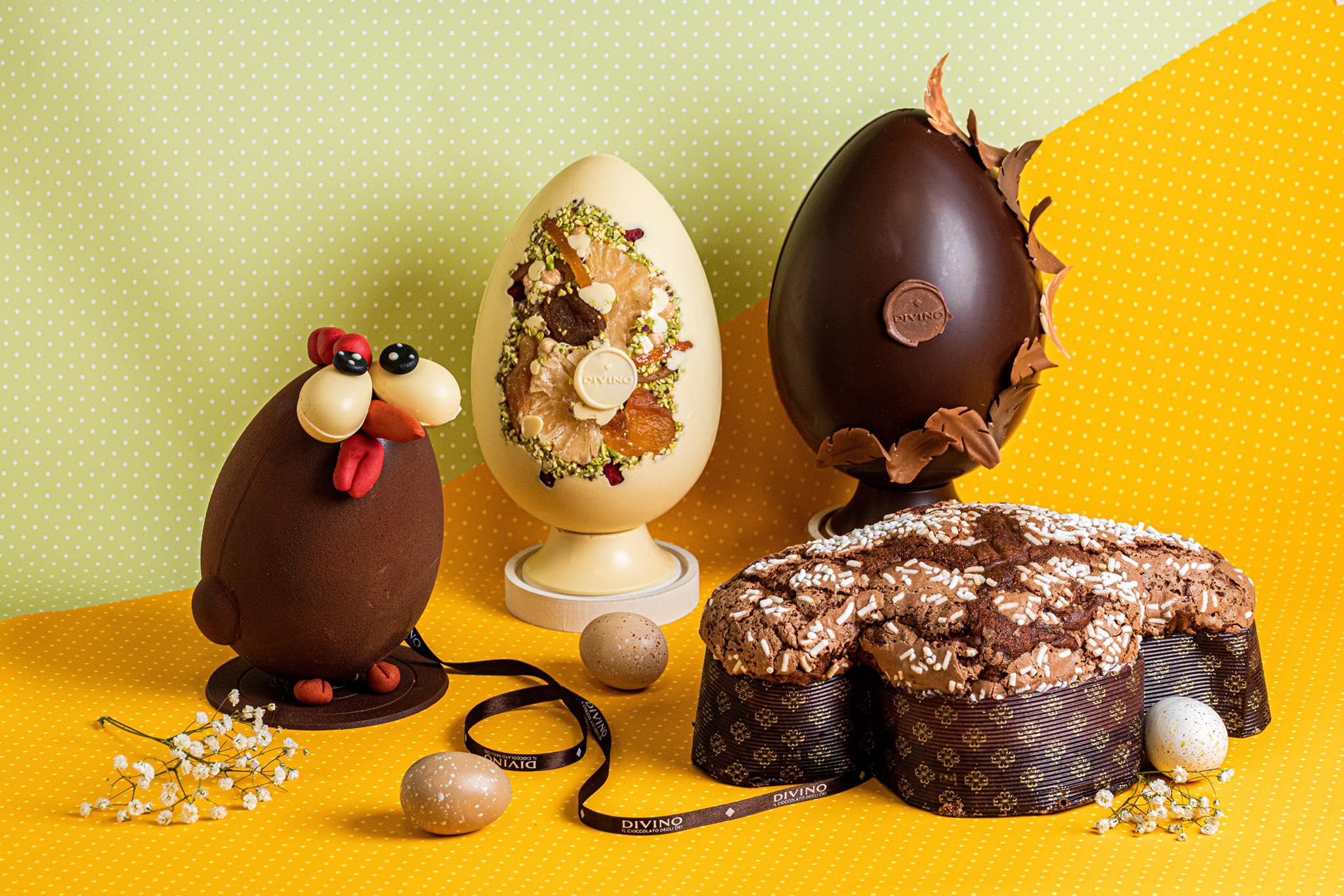 le uova artigianali realizzate da Valerio Esposito