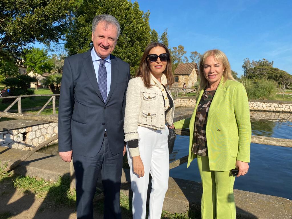 il Ministro Santanchè,  la candidata Matilde Celentano ed il Senatore Nicola Calandrini