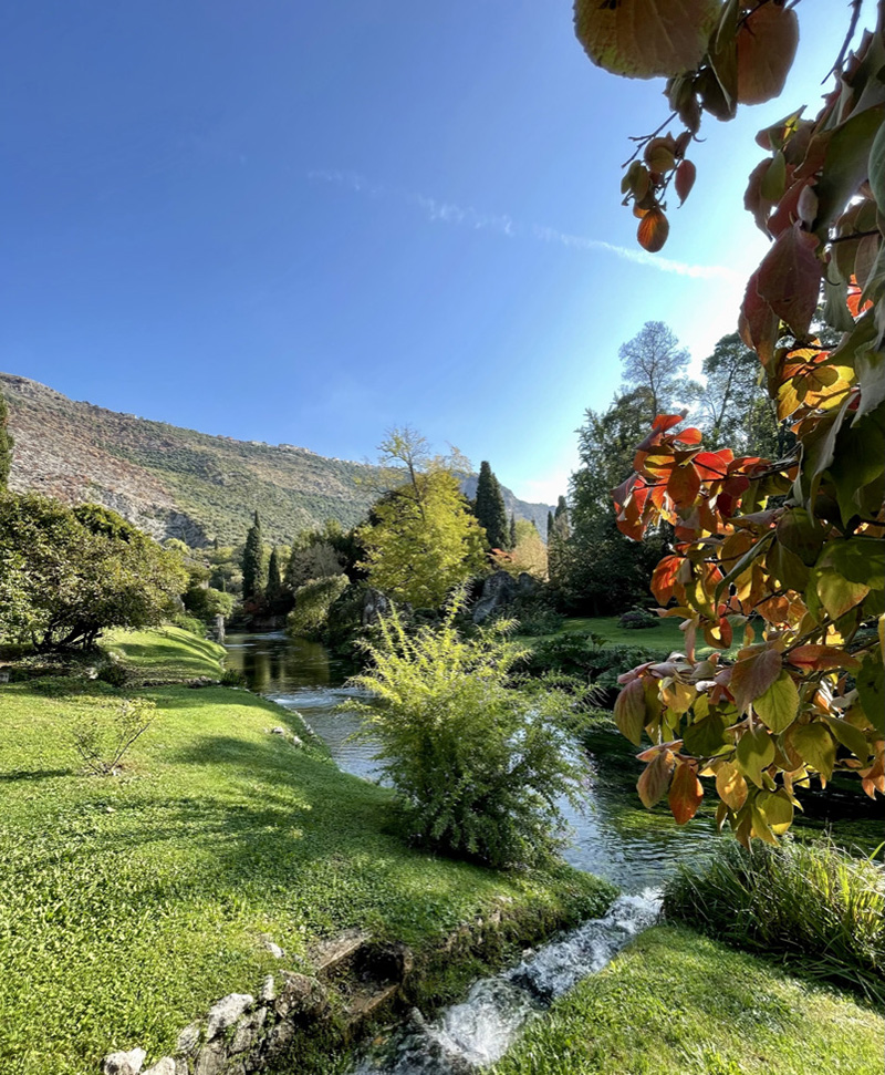 i Giardini di Ninfa in Autunno