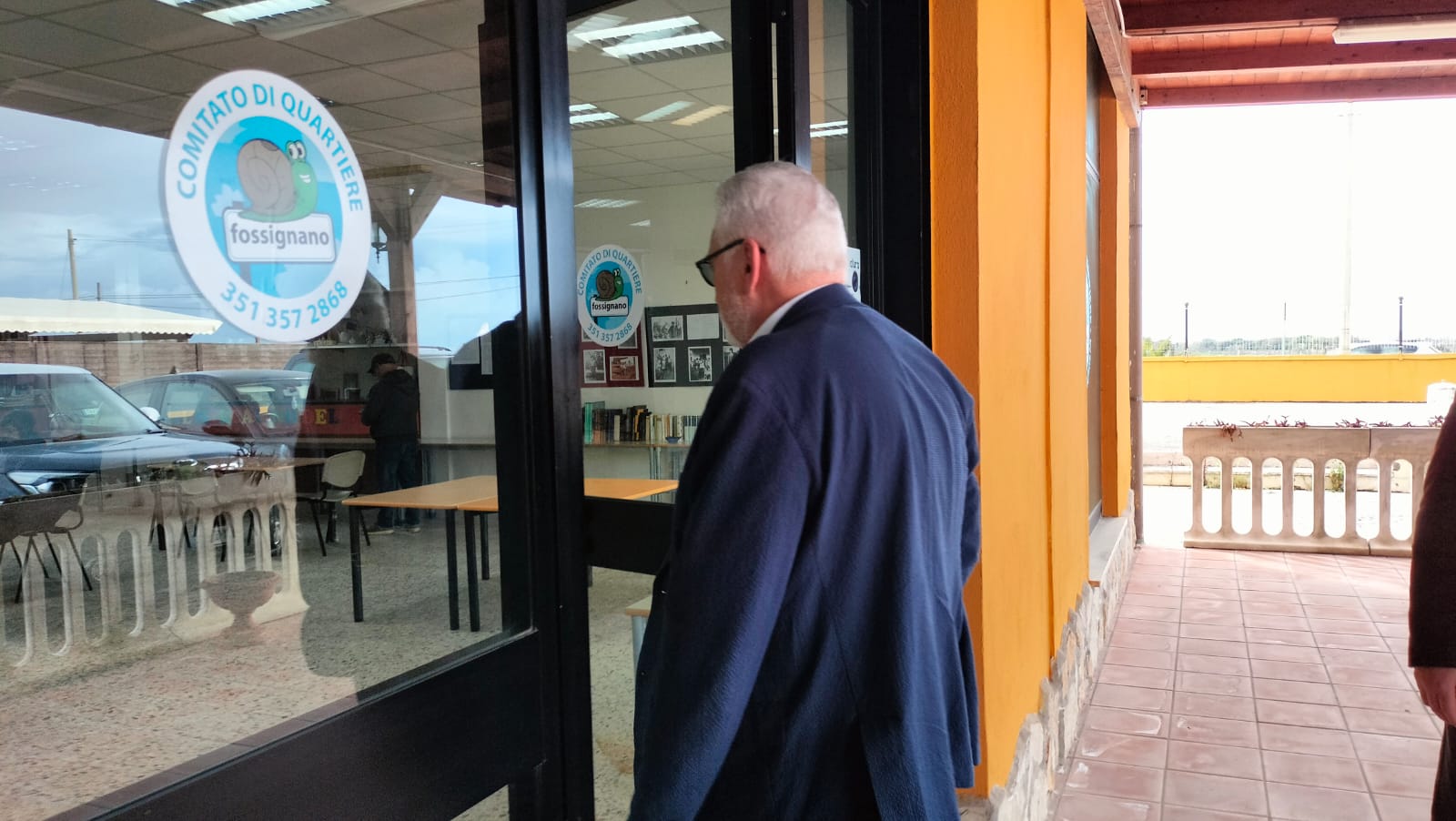 Lanfranco Principi incontra il comitato di quartiere Fossignano