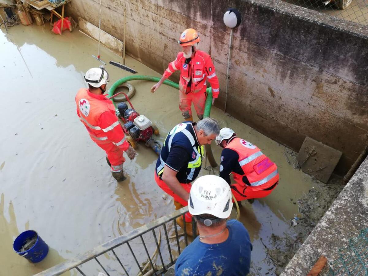Emergenza maltempo in Emilia Romagna: la Protezione Civile del Lazio invia squadre sul posto. - 