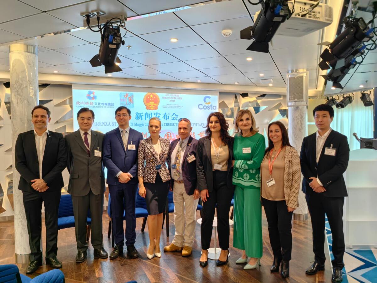 La settima edizione della “Mostra Cinematografica Cinese” in Italia a bordo di Costa Smeralda. - 