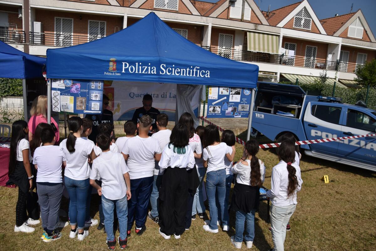 Aprilia – “Villaggio della Legalità”, la Polizia di Stato incontra gli studenti - 