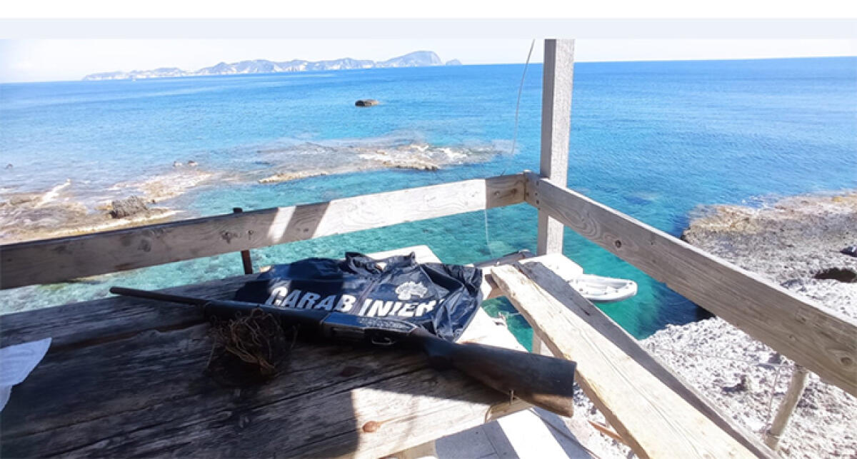 Bracconaggio sull’isola pontina di Palmarola: i Carabinieri della Forestale denunciano 5 persone. - 