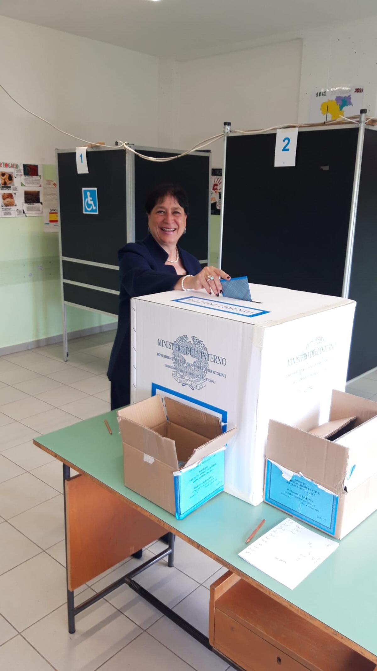 Carla Amici, del centrosinistra, torna ad essere sindaca della cittadina lepina di Roccagorga. - 