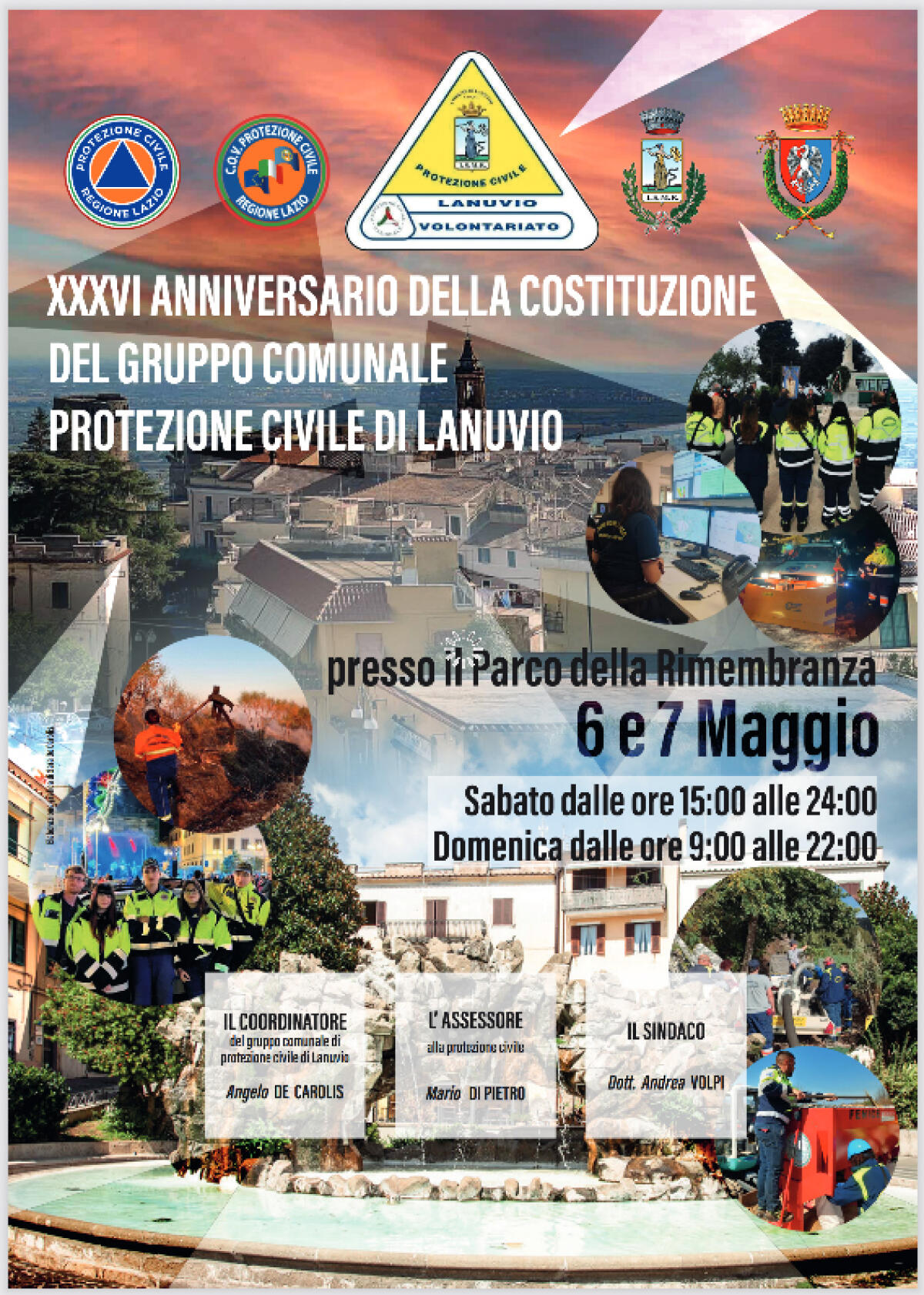 Due giorni di iniziative per celebrare la Protezione Civile di Lanuvio - 
