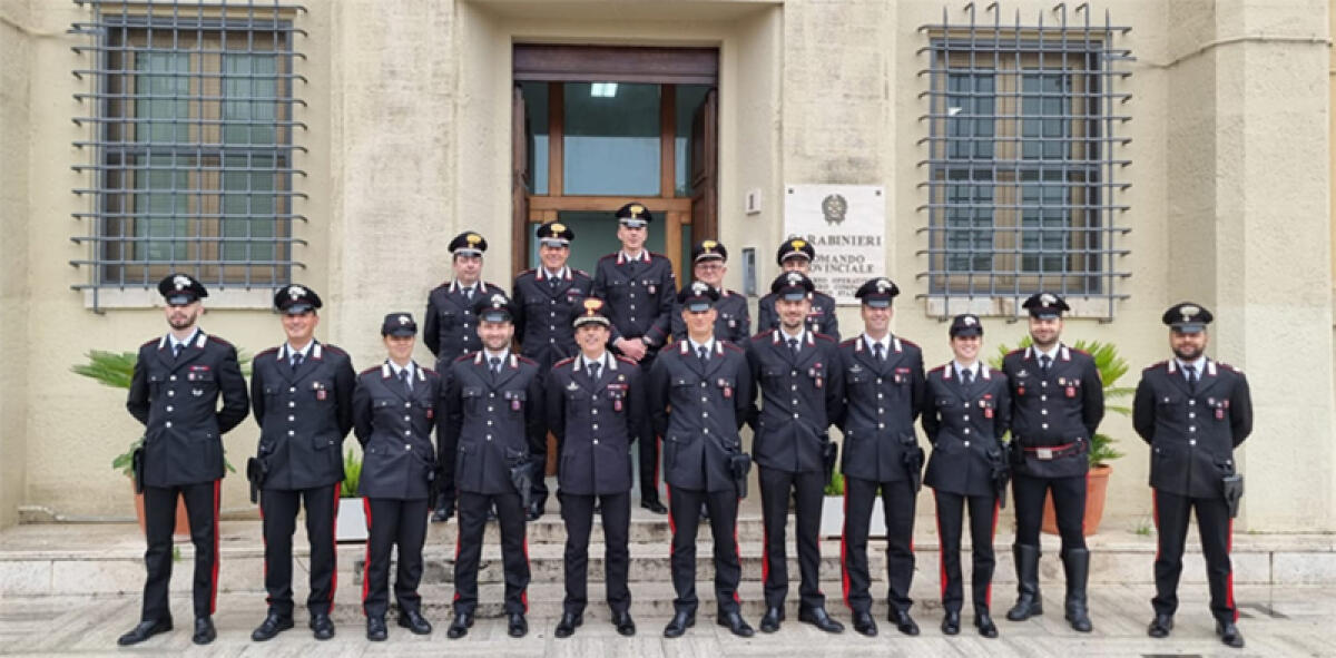 Il Comando Provinciale di Latina dei Carabinieri si arricchisce di 11 nuovi carabinieri, 3 sono donne. - 