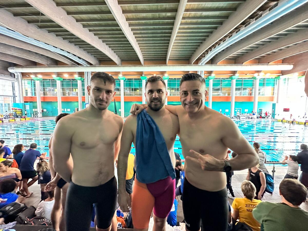 Trofeo Master "Nota chi Nuota”: esordio con botto per gli atleti Master dell’Aprilia Sporting Village. - 