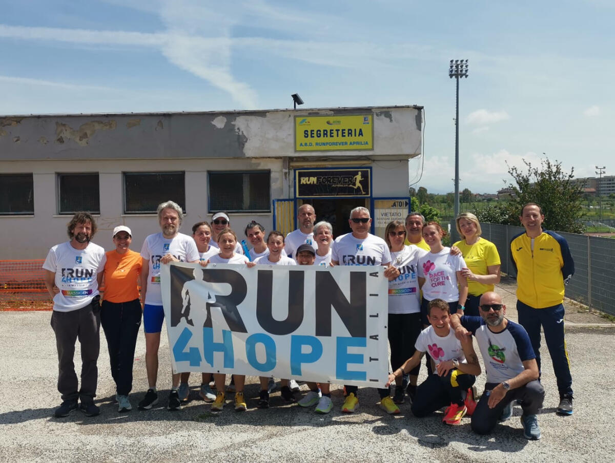 Anche la Runforever Aprilia alla Run4Hope - 