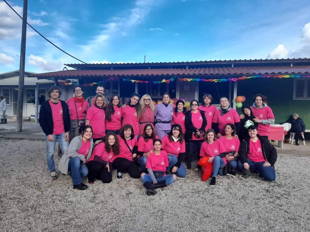 Un murales per l'associazione Amici del Cane di Latina - 