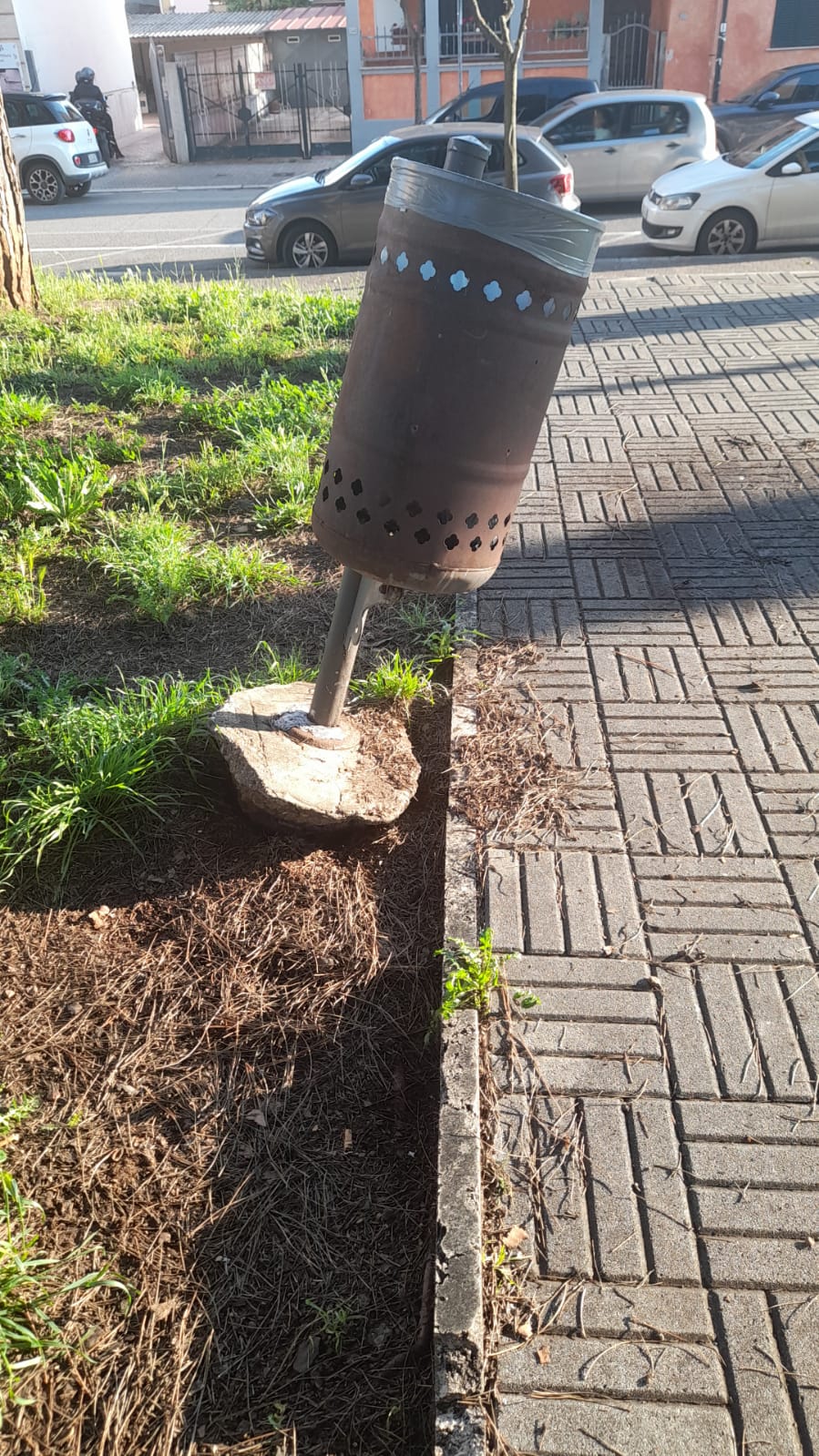 il Parco La Pinetina di Via degli Oleandri, ad Aprilia