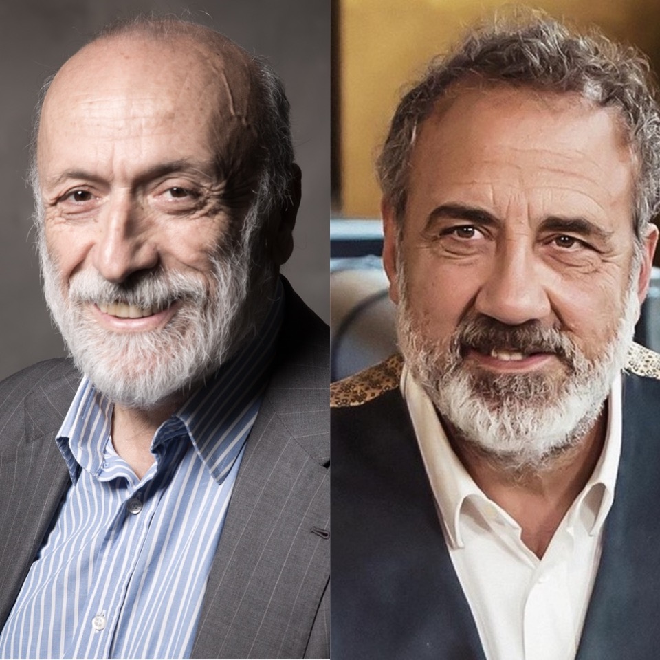 Carlo Petrini e Marcello Masi