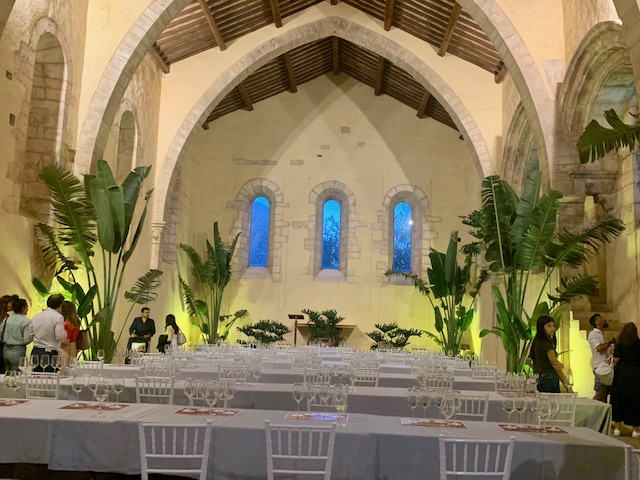 il Refettorio dell'Abbazia di Fossanova, a Priverno