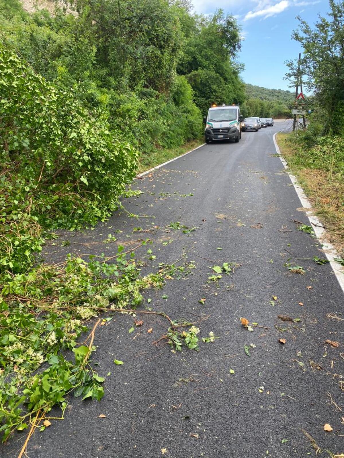 Bomba d'acqua anche a Sermoneta: il punto sugli interventi - 