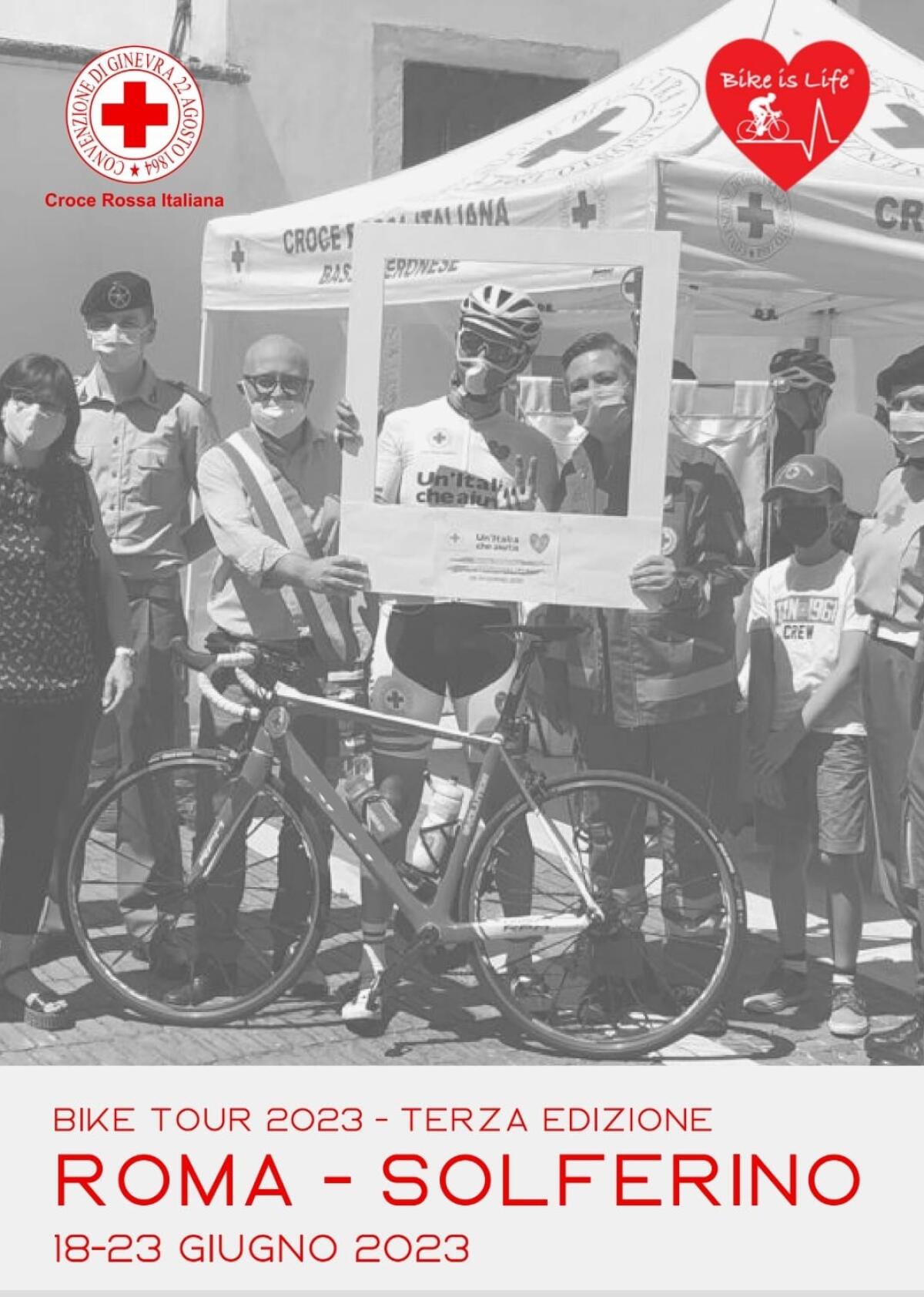 ROMA-SOLFERINO, “Giro d’Italia del Volontariato” dal 18 al 23 giugno, domenica tappa ad Aprilia - 