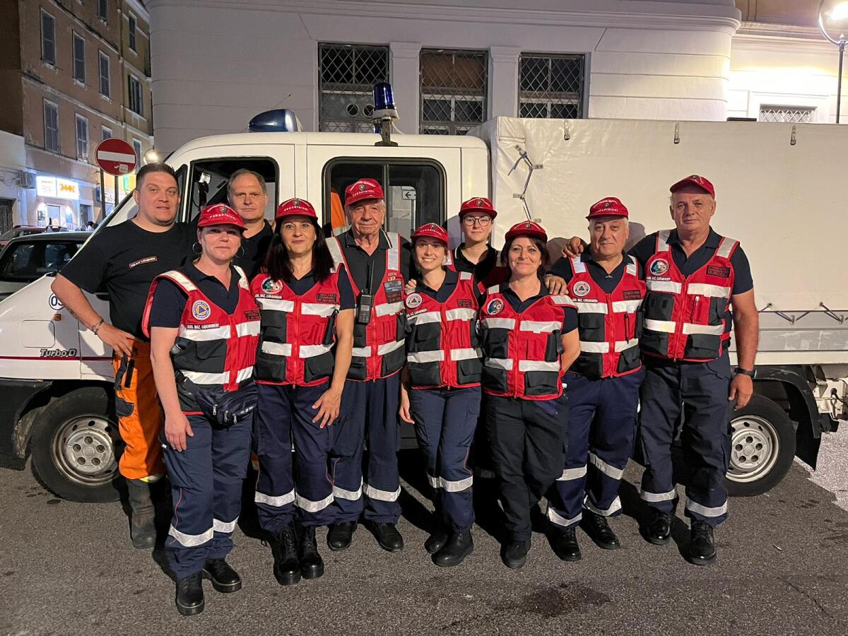 L'Anc di Nettuno in servizio di Protezione Civile ad Anzio per i festeggiamenti in onore del Santo Patrono - 