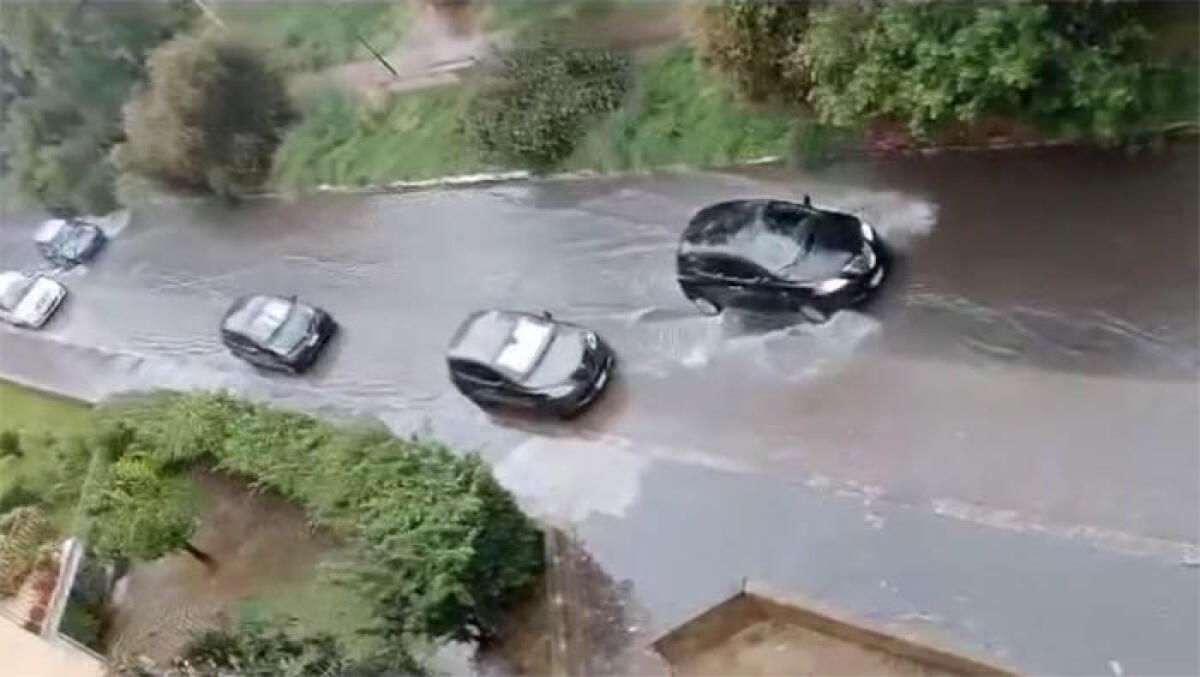 Maltempo, disagi ed allagamenti  anche a Latina. VIDEO - 