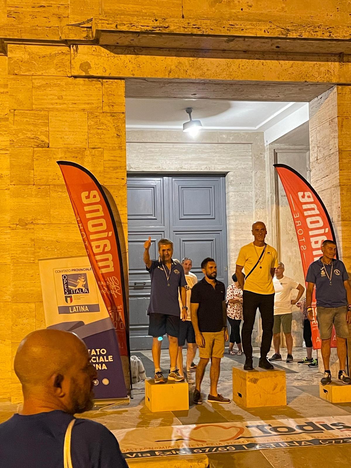 Notturna nel centro di Latina, ottimi risultati della Podistica Aprilia - 