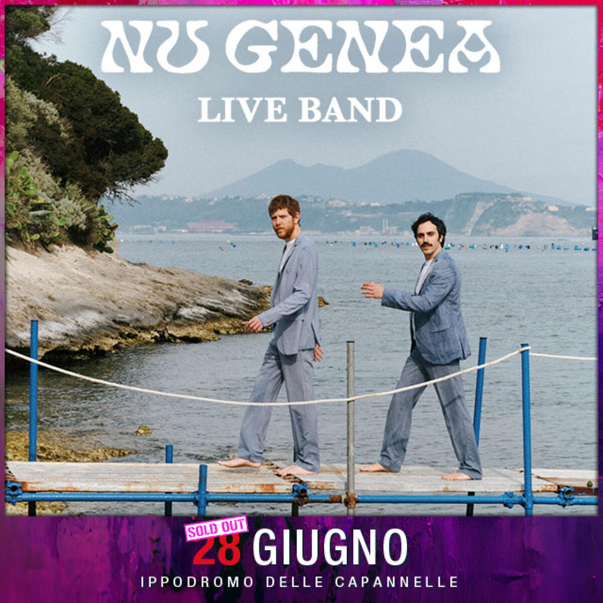 Nu Genea in concerto stasera a Capannelle per Rock in Roma 2023 - 