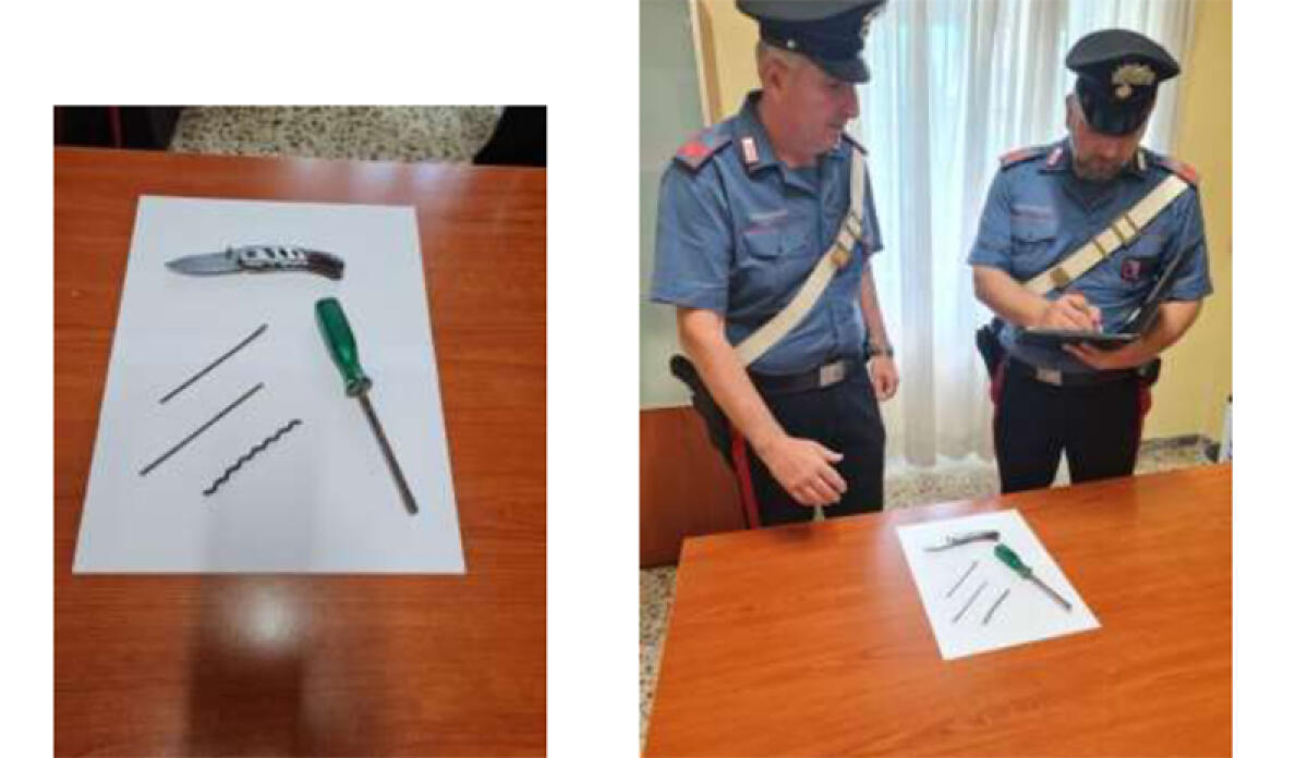 Sorpreso con un coltello a serramanico, denunciato - 