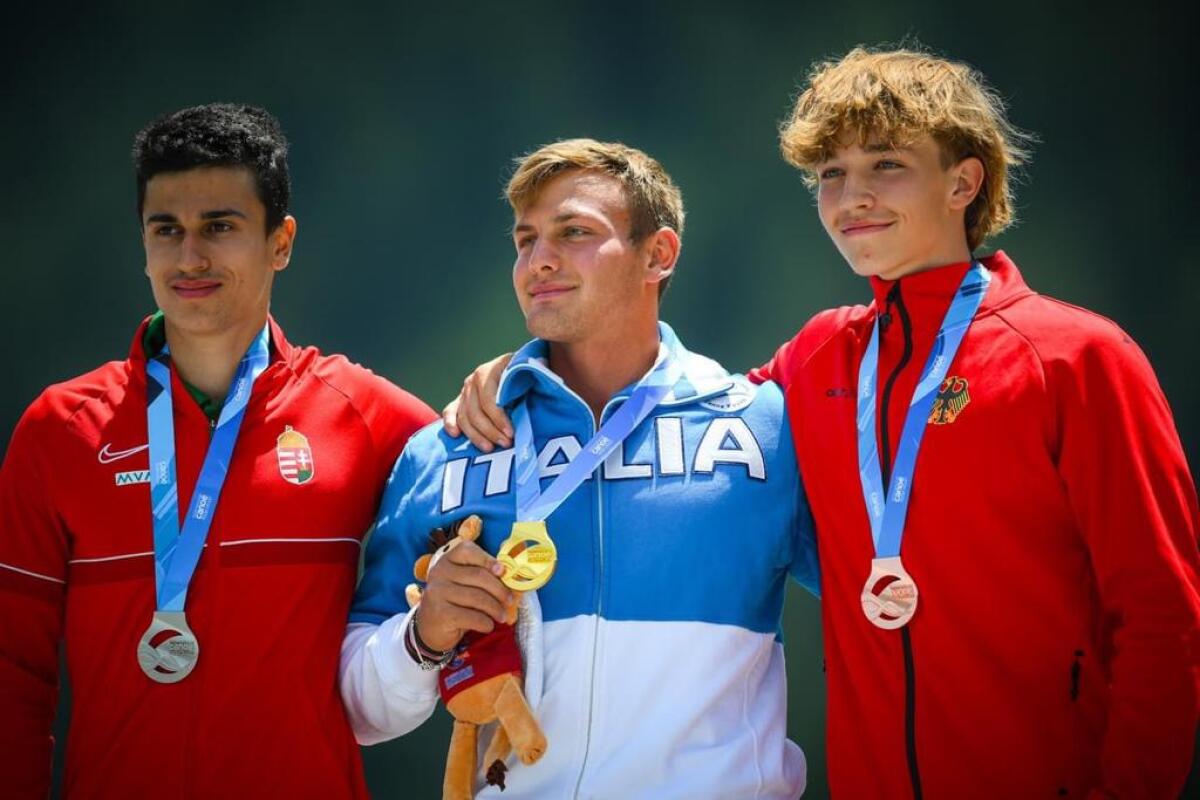 Medaglia d’Oro per l’atleta pontino Samuele Veglianti del gruppo Fiamme Oro Sabaudia ai Campionati Europei di Auronzo. - 