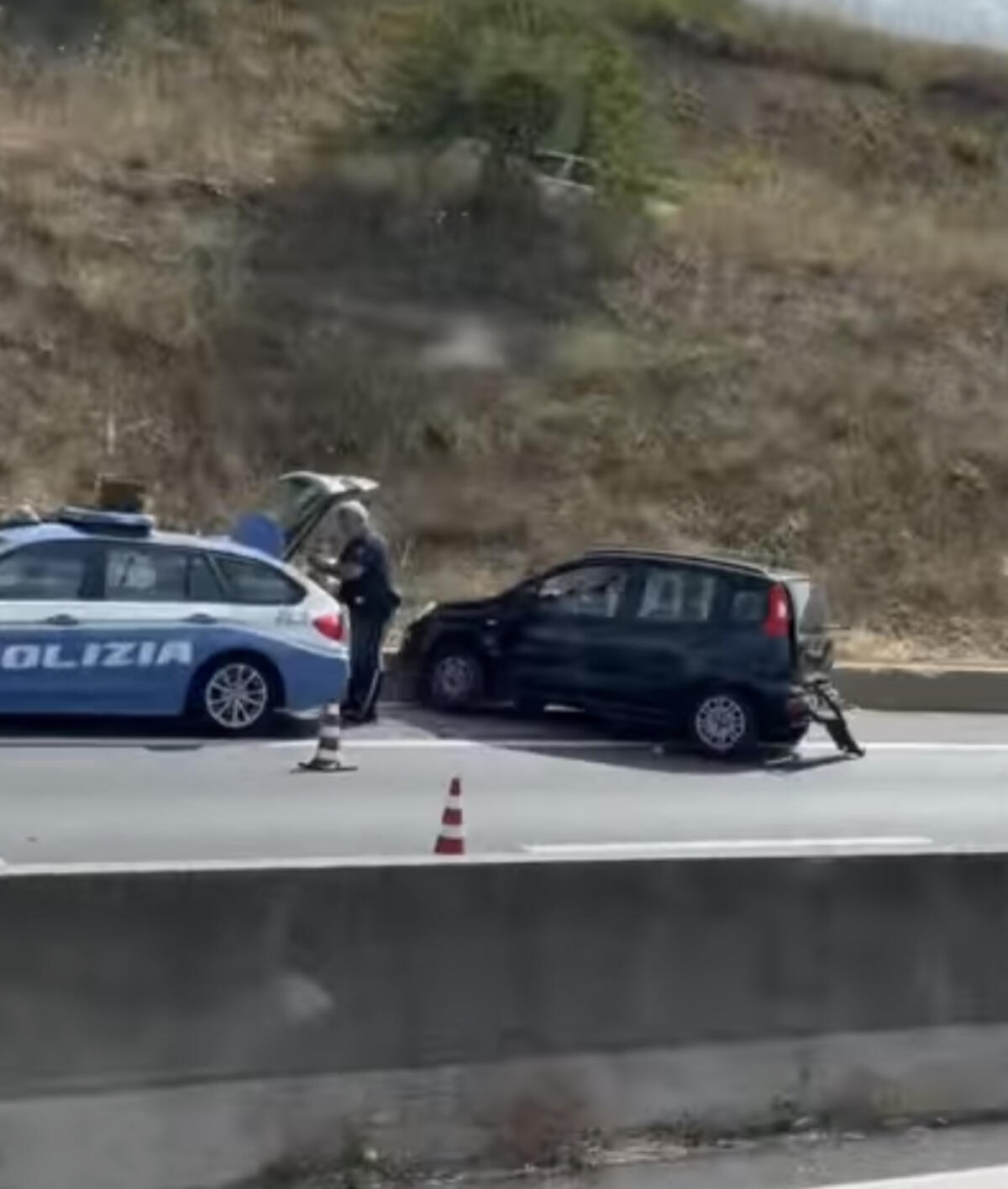 Incidente tra tre auto sulla Pontina: traffico bloccato - 
